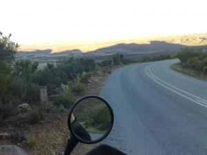 Cederberg 3: Top of Pakhuis Pass which is semi- tarred thankfully as it is very steep